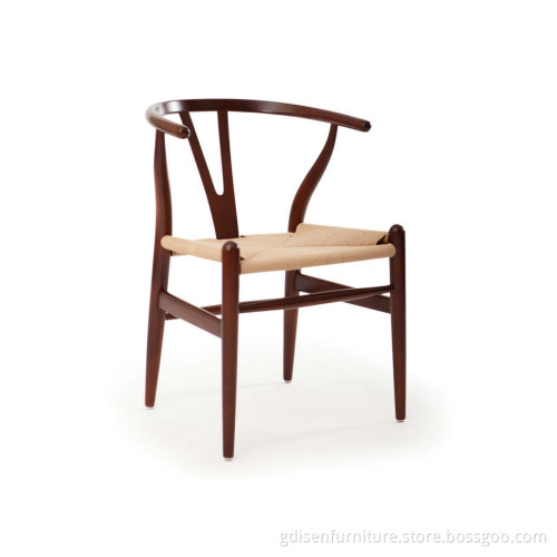 WOODEN WISHBONE CH24 Y CHAIR